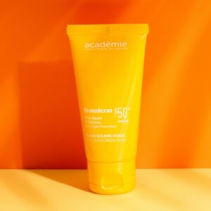 Fluide Solaire Visage SPF50+ Académie Bronzécran
