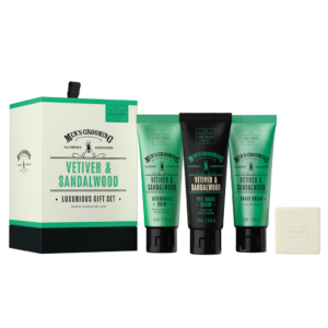 Coffret Cadeau de Luxe Vetiver & Sandalwood The Scottish Fine Soaps Company