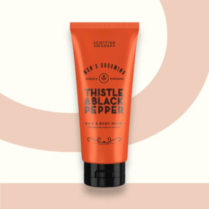 Gel Douche Corps et Cheveux Thistle & Black Pepper 200 ml The Scottish Fine Soaps Company