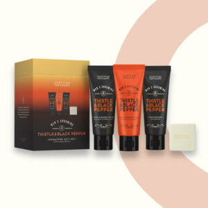 Coffret Cadeau Signature Thistle & Black Pepper The Scottish Fine Soaps Company