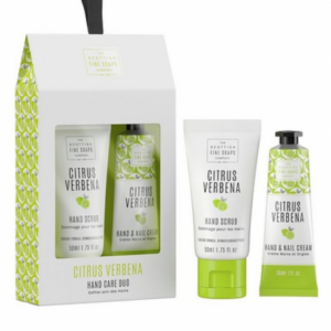 Coffret Soin des Mains Citrus Verbena The Scottish Fine Soaps Company